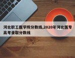 河北职工医学院分数线,2020年河北医专高考录取分数线