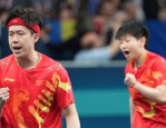 巴黎奥运会乒乓球混双：王楚钦/孙颖莎晋级八强，日本组合爆冷出局
