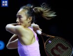 2024 年 WTA 年终总决赛：郑钦文不敌高芙获亚军，虽败犹荣