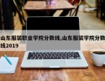 山东服装职业学院分数线,山东服装学院分数线2019