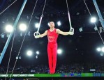 巴黎奥运会体操男子吊环决赛：刘洋成功卫冕，中国代表团再添一金