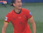 2026 年世界杯预选赛：中国队 2-0 印度尼西亚队，高准翼外脚背助攻，张玉宁破门