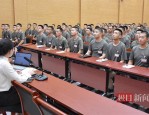 武汉江岸区为预定新兵送上普法课和思政课，增强法治国防意识
