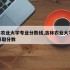 吉林农业大学专业分数线,吉林农业大学2020录取分数