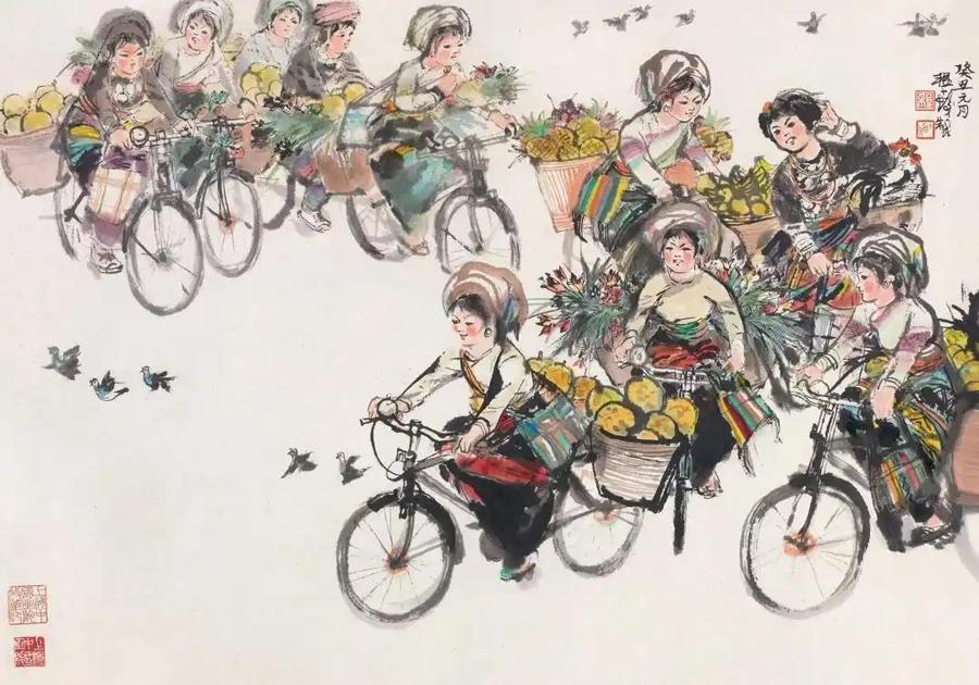 程十发曾被美专老师批评：你这样画，以后没饭吃！但他就是不走寻常路__程十发曾被美专老师批评：你这样画，以后没饭吃！但他就是不走寻常路