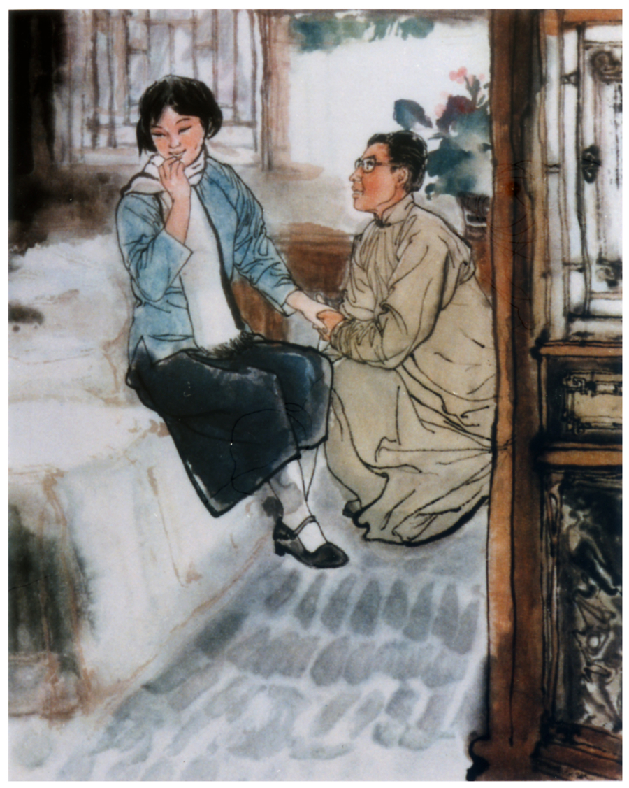 _程十发曾被美专老师批评：你这样画，以后没饭吃！但他就是不走寻常路_程十发曾被美专老师批评：你这样画，以后没饭吃！但他就是不走寻常路