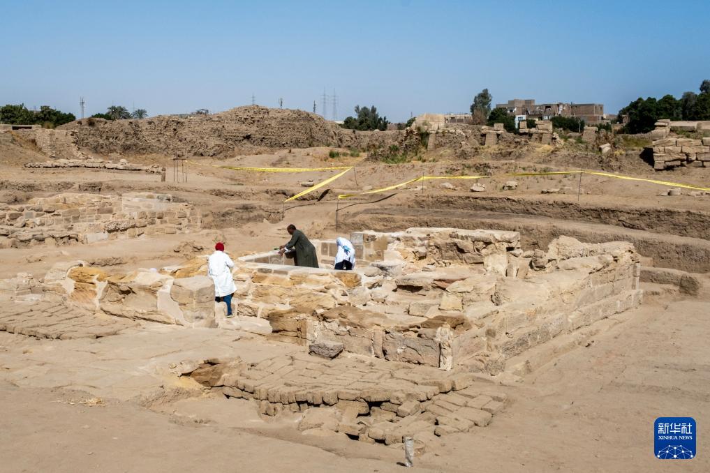 _考古发掘成果展_中国考古队埃及发现