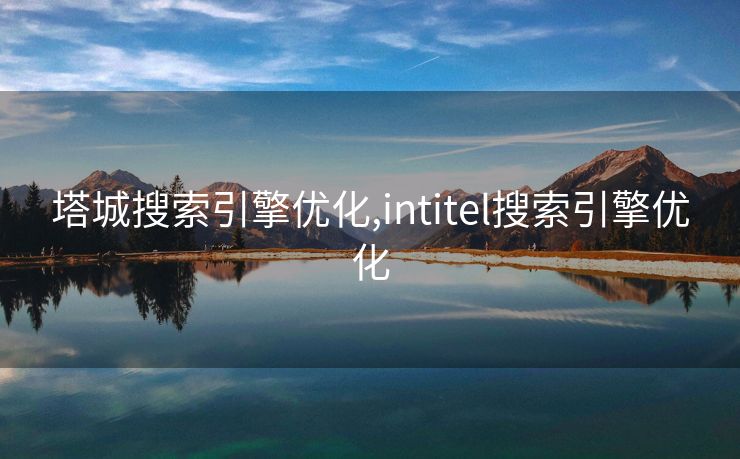 塔城搜索引擎优化,intitel搜索引擎优化
