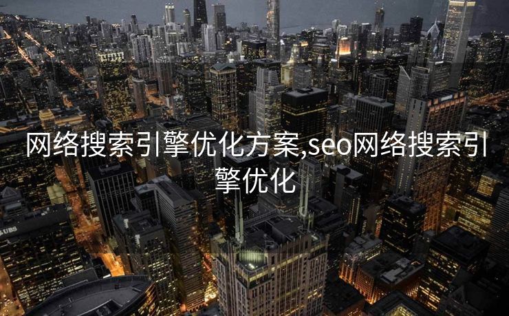 网络搜索引擎优化方案,seo网络搜索引擎优化