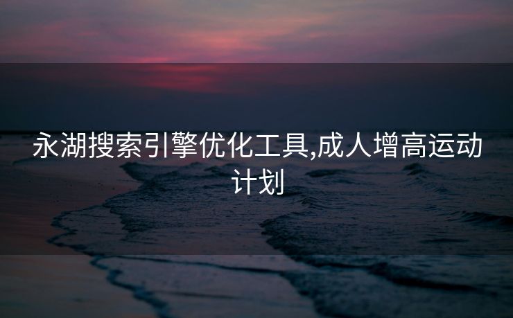 永湖搜索引擎优化工具,成人增高运动计划