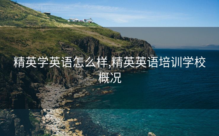 精英学英语怎么样,精英英语培训学校概况