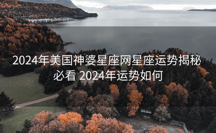 2024年美国神婆星座网星座运势揭秘 必看 2024年运势如何