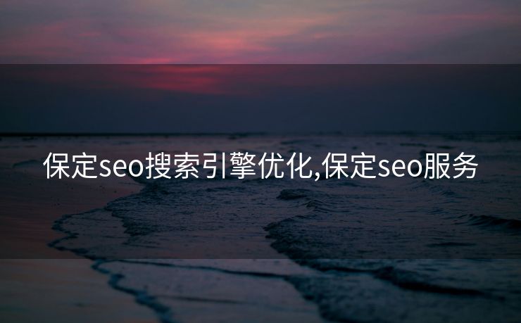 保定seo搜索引擎优化,保定seo服务