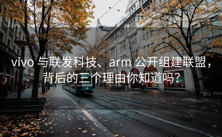 vivo 与联发科技、arm 公开组建联盟，背后的三个理由你知道吗？