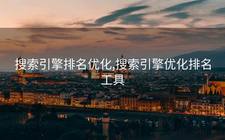 搜索引擎排名优化,搜索引擎优化排名工具