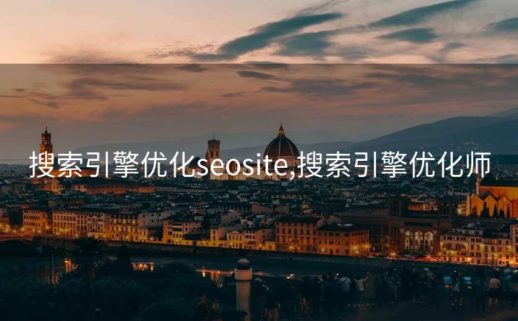 搜索引擎优化seosite,搜索引擎优化师