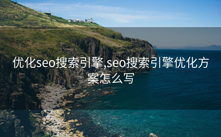 优化seo搜索引擎,seo搜索引擎优化方案怎么写